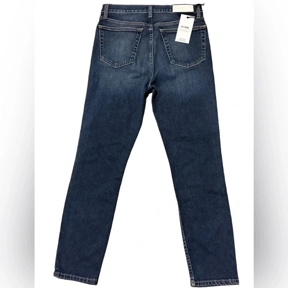 RE/DONE NWT high rise ankle crop jeans - Picture 2 of 6